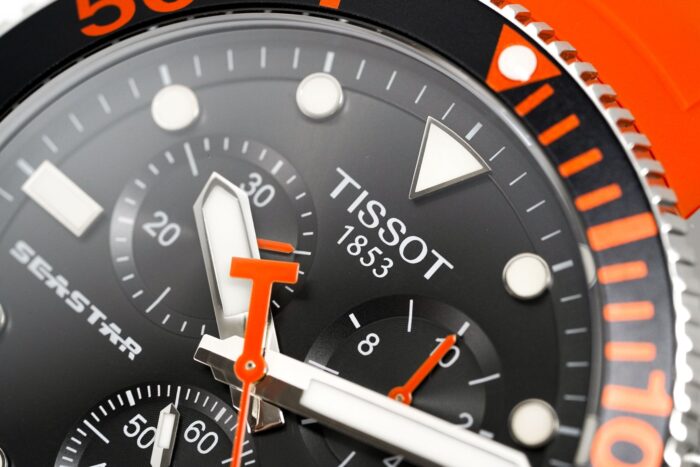 Tissot Chronograph Watch SEASTAR 1000 Orange - T120.417.17.051.01 - Image 7